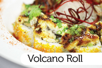 Japanese appetizers including gyoza and tempura